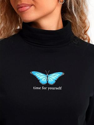 картинка Водолазка женская 344 магазин Одежда+ являющийся официальным дистрибьютором в России 